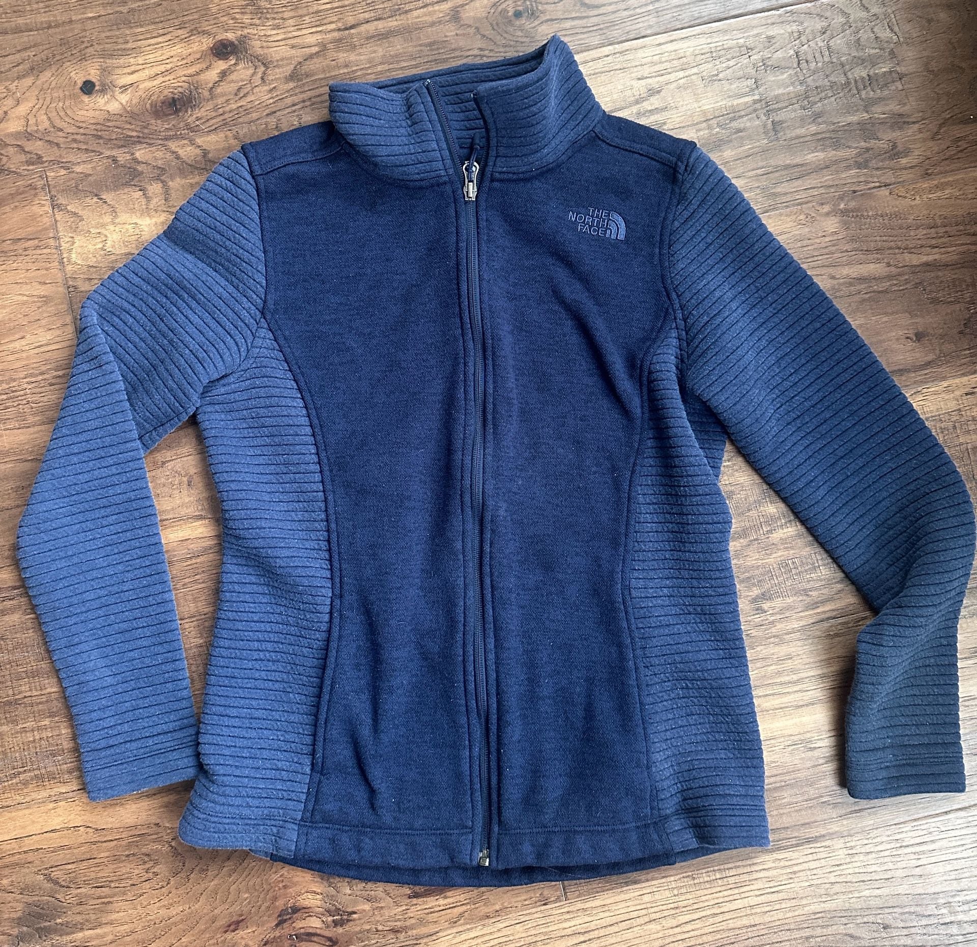 The North Face Indi Full Zip Fleece Jacket Size Small Blue 3