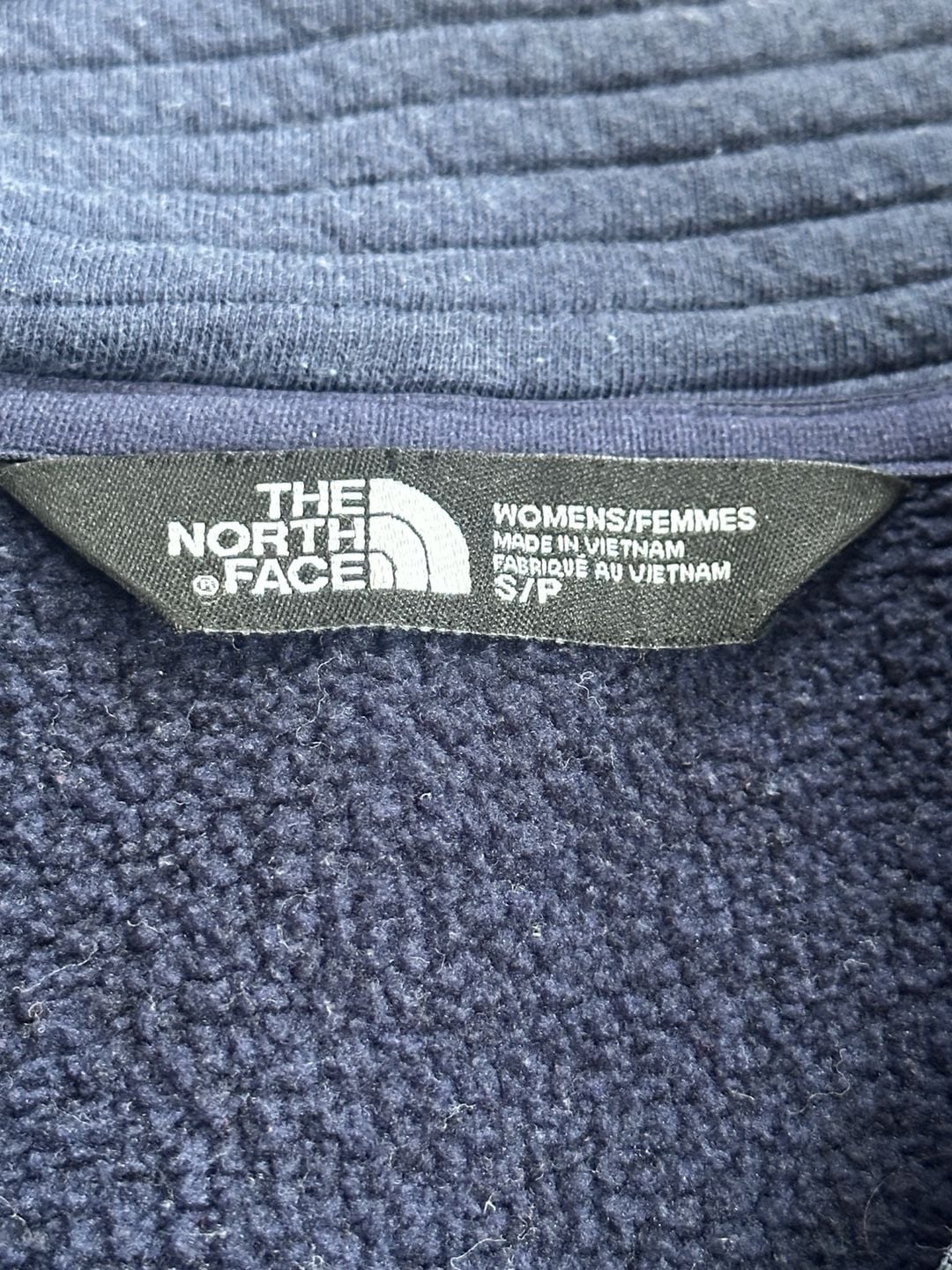 The North Face Indi Full Zip Fleece Jacket Size Small Blue 5