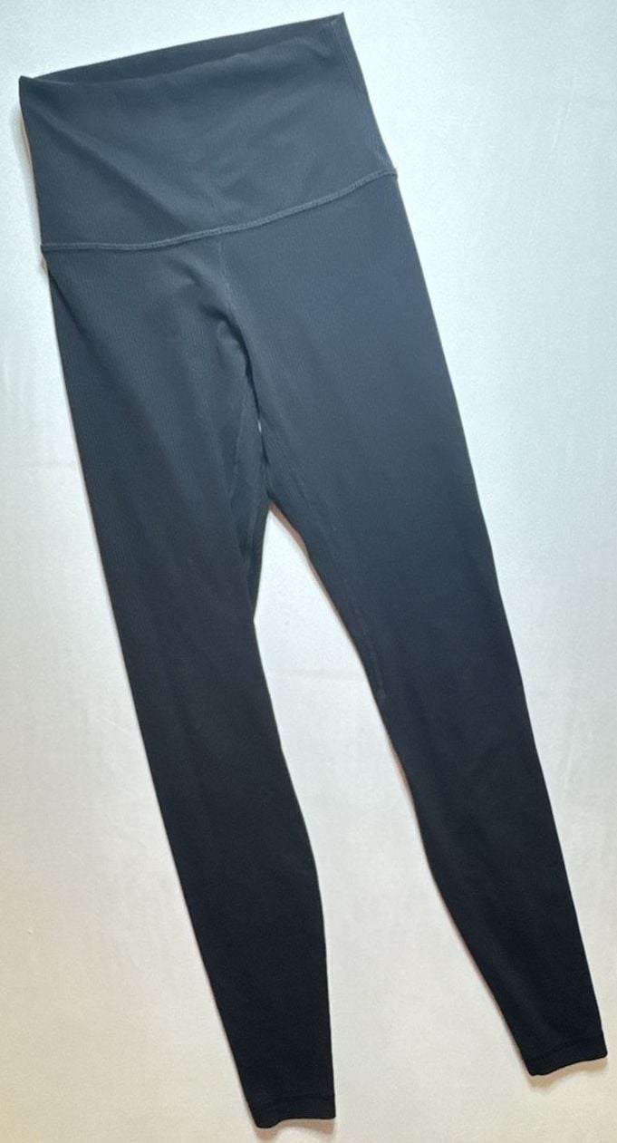 Lululemon Align High-Rise Ribbed Legging Black 2