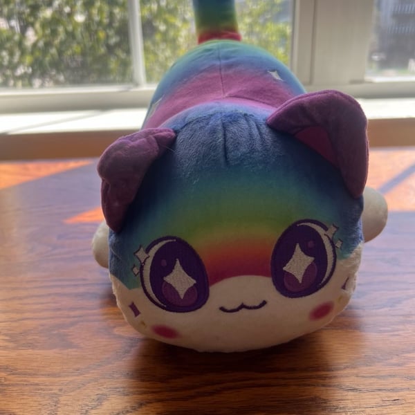 Aphmau MeeMeows Rainbow Cat Plush