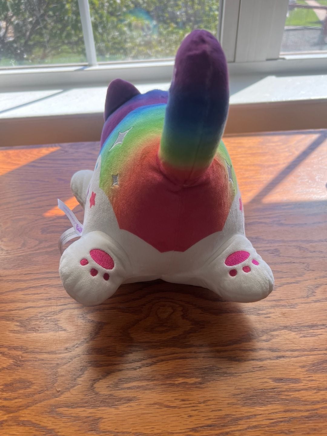Aphmau MeeMeows Rainbow Cat Plush 5
