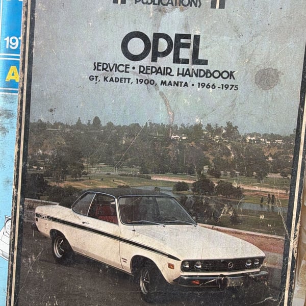 Clymer Opel Service Repair Handbook 1966-1975