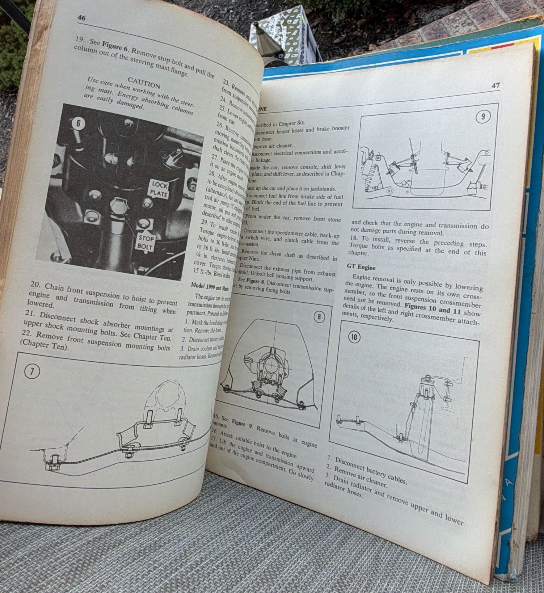 Clymer Opel Service Repair Handbook 1966-1975 2