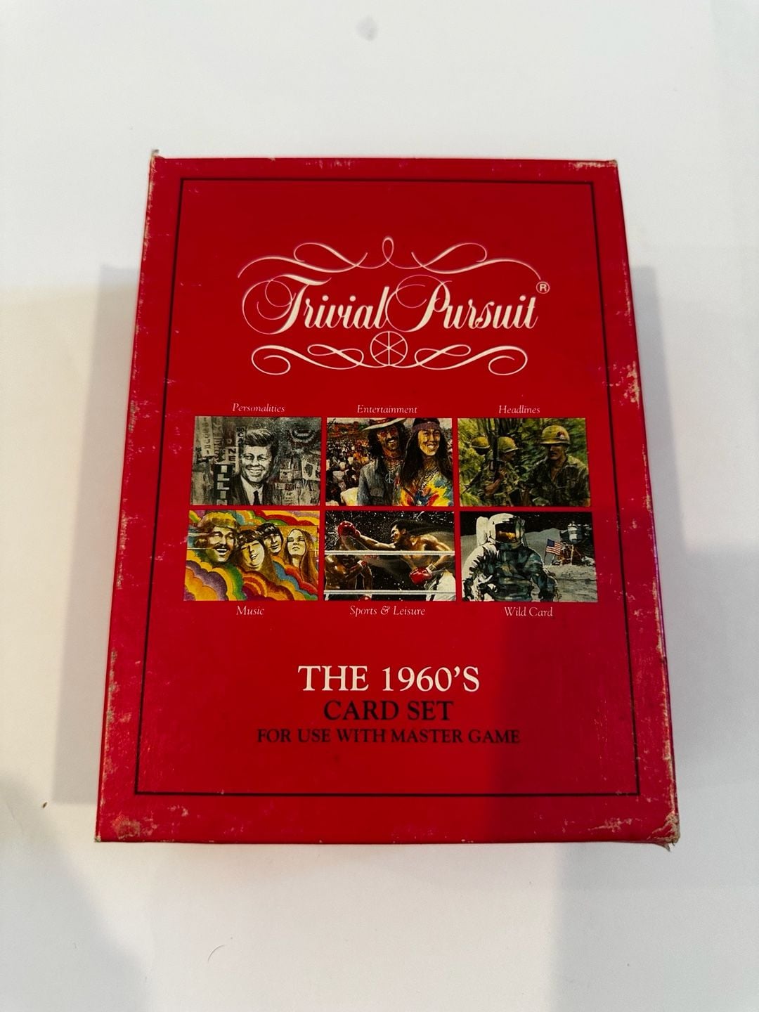 Parker Brothers Trivial Pursuit The 1960's Card Set 1