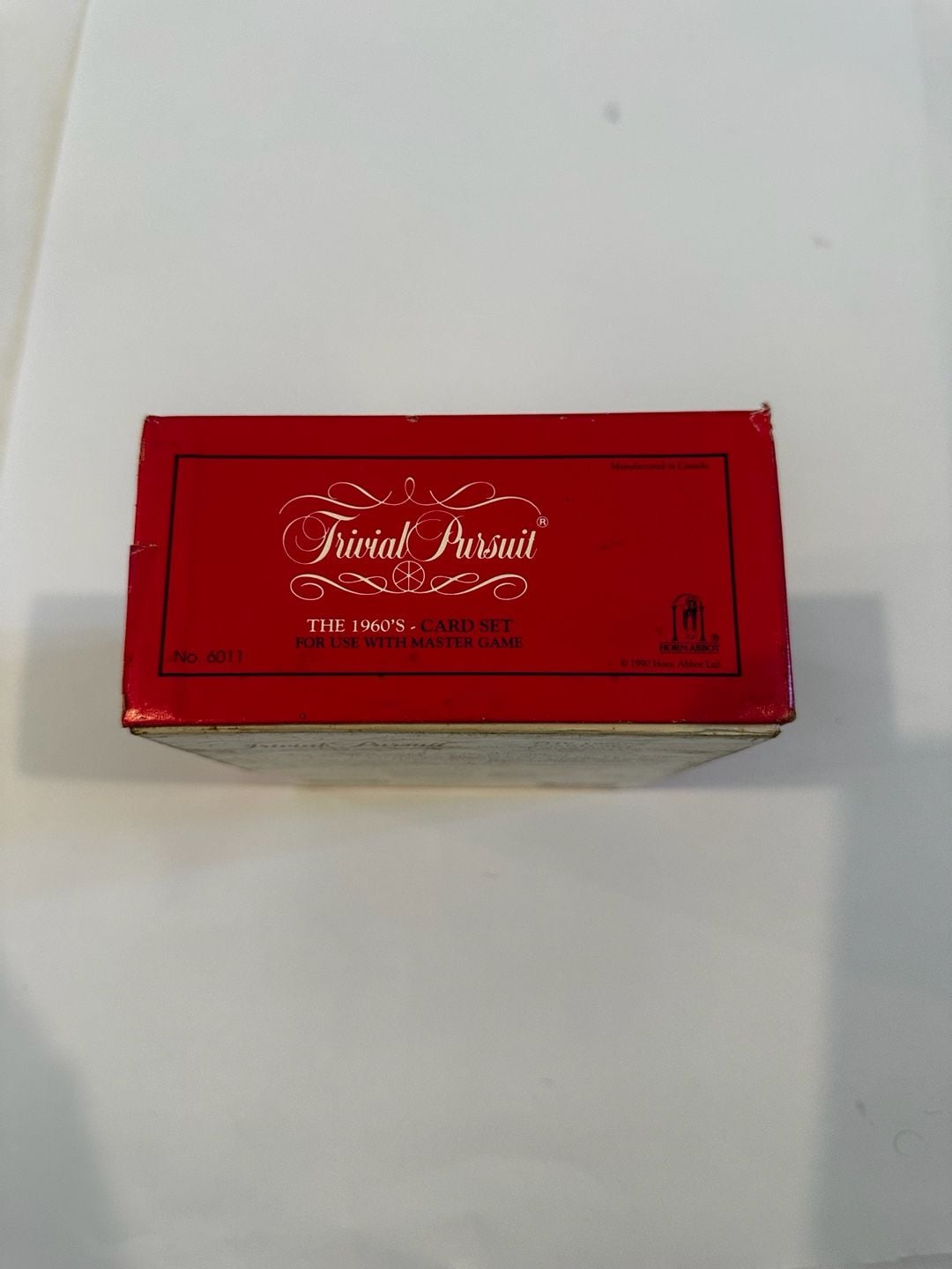 Parker Brothers Trivial Pursuit The 1960's Card Set 3