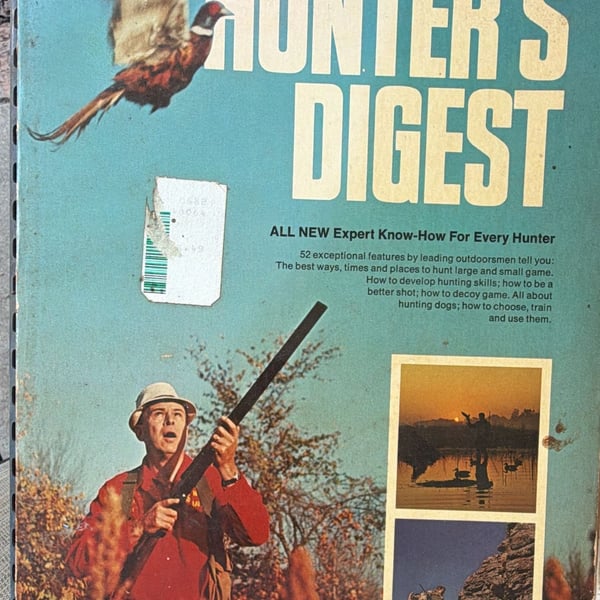 Hunter's Digest Erwin A. Bauer Vintage Book