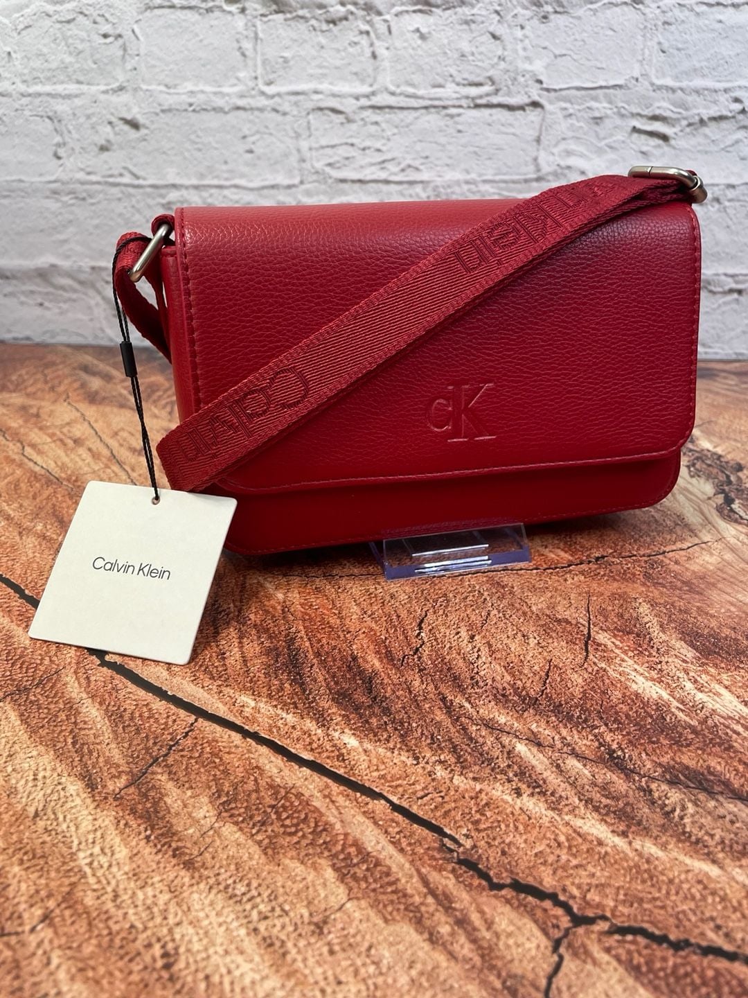 Calvin Klein Red Crossbody Bag 2