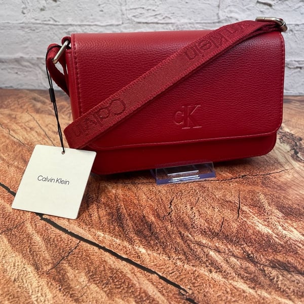 Calvin Klein Red Crossbody Bag