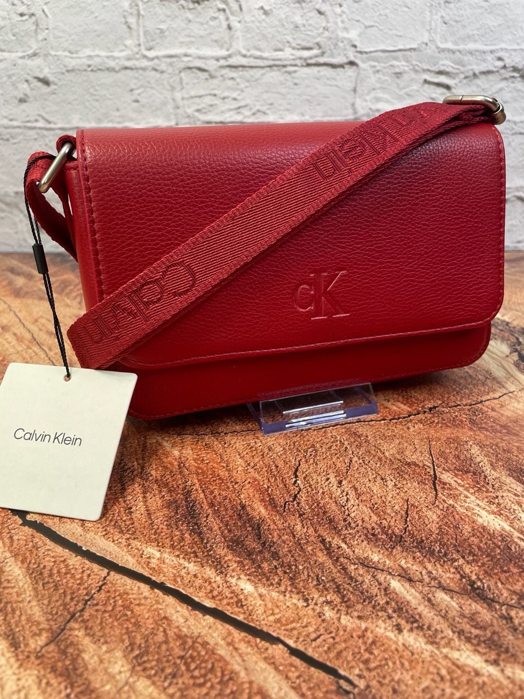 Calvin Klein Red Crossbody Bag 3