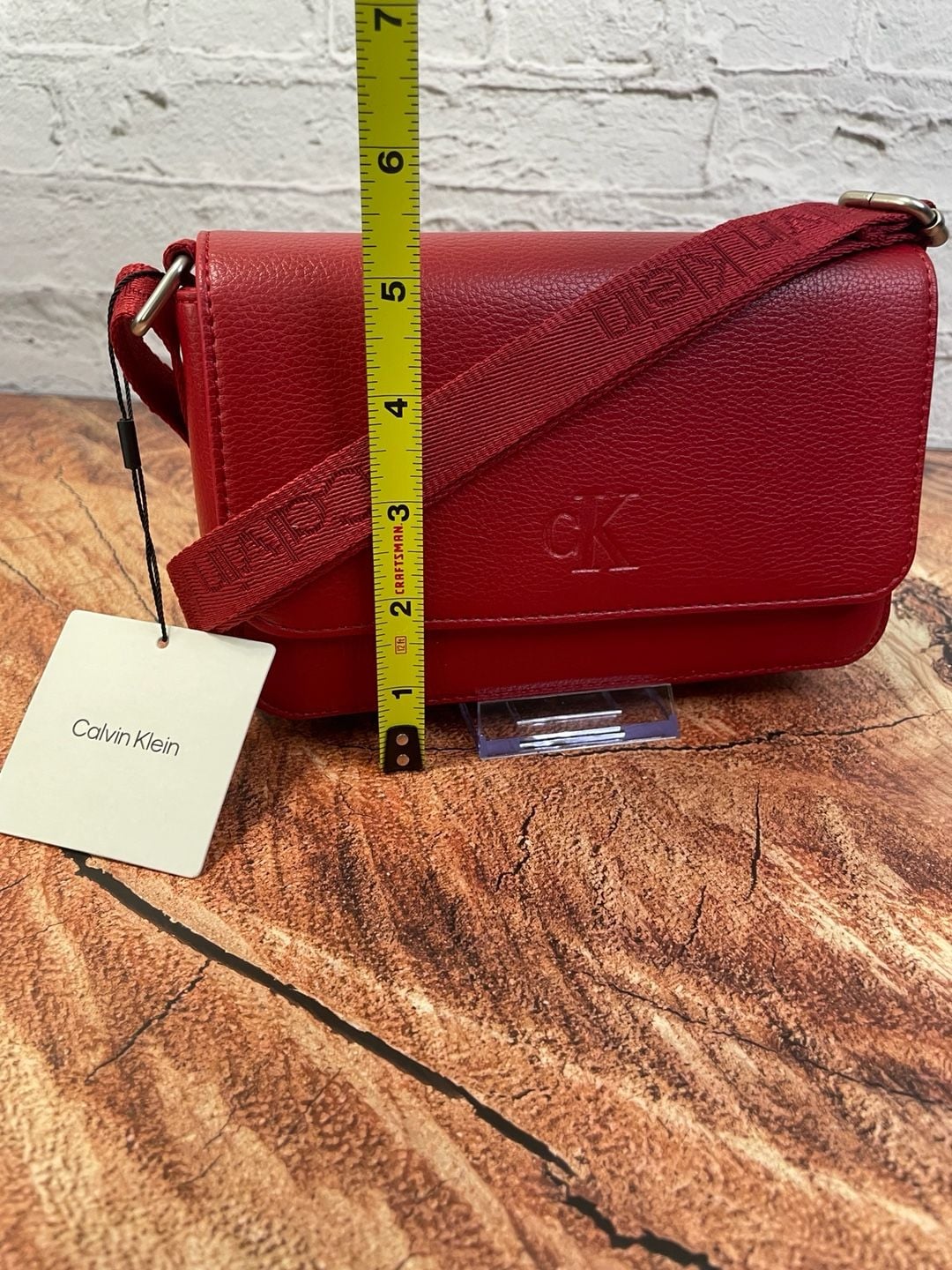 Calvin Klein Red Crossbody Bag 4