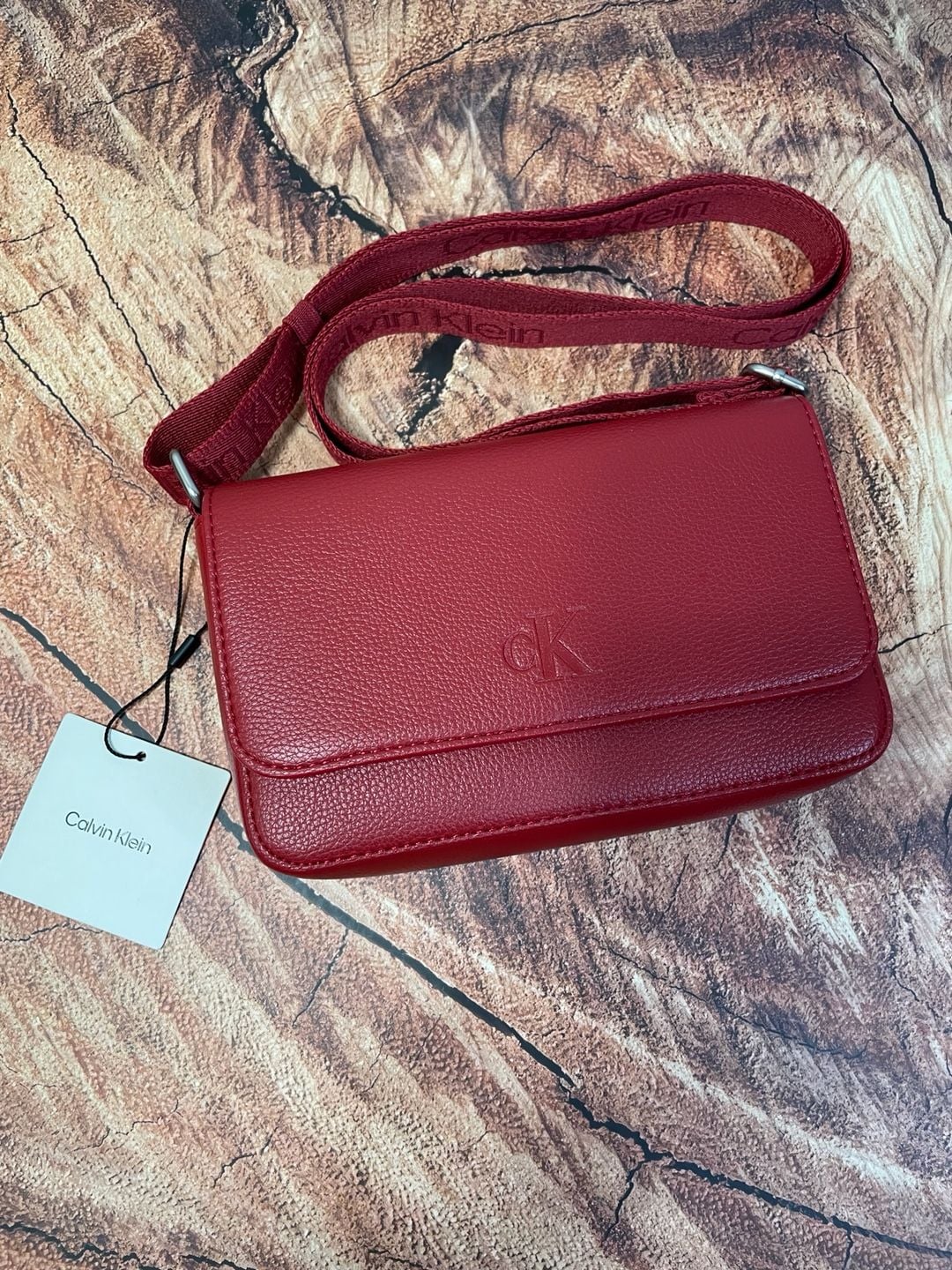 Calvin Klein Red Crossbody Bag 5