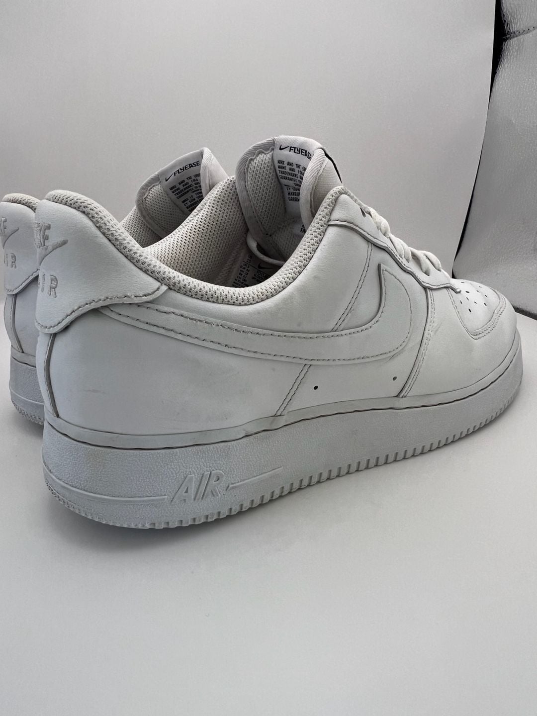 Nike Air Force 1 Low FlyEase Size 10 White Sneakers FD1146-100 6