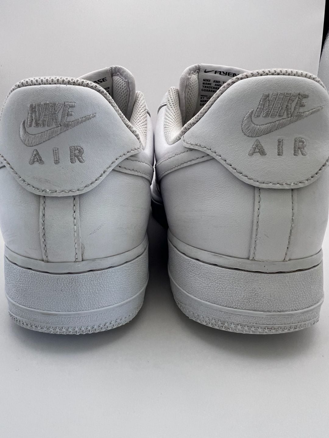 Nike Air Force 1 Low FlyEase Size 10 White Sneakers FD1146-100 10