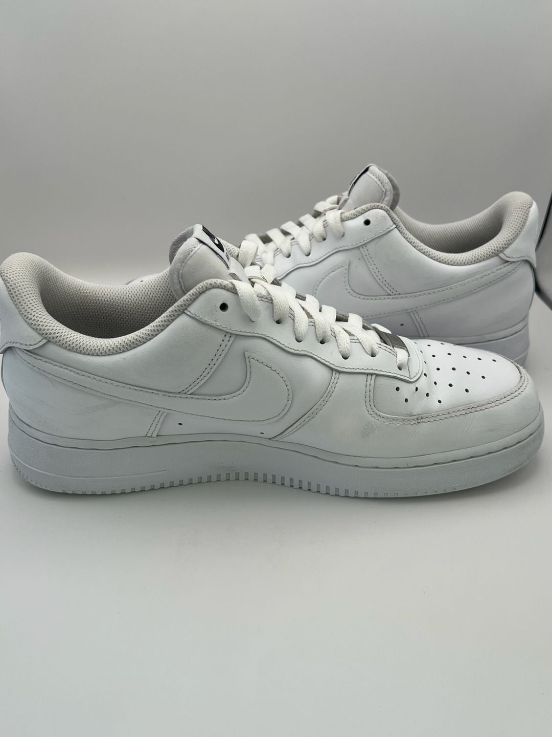 Nike Air Force 1 Low FlyEase Size 10 White Sneakers FD1146-100 11