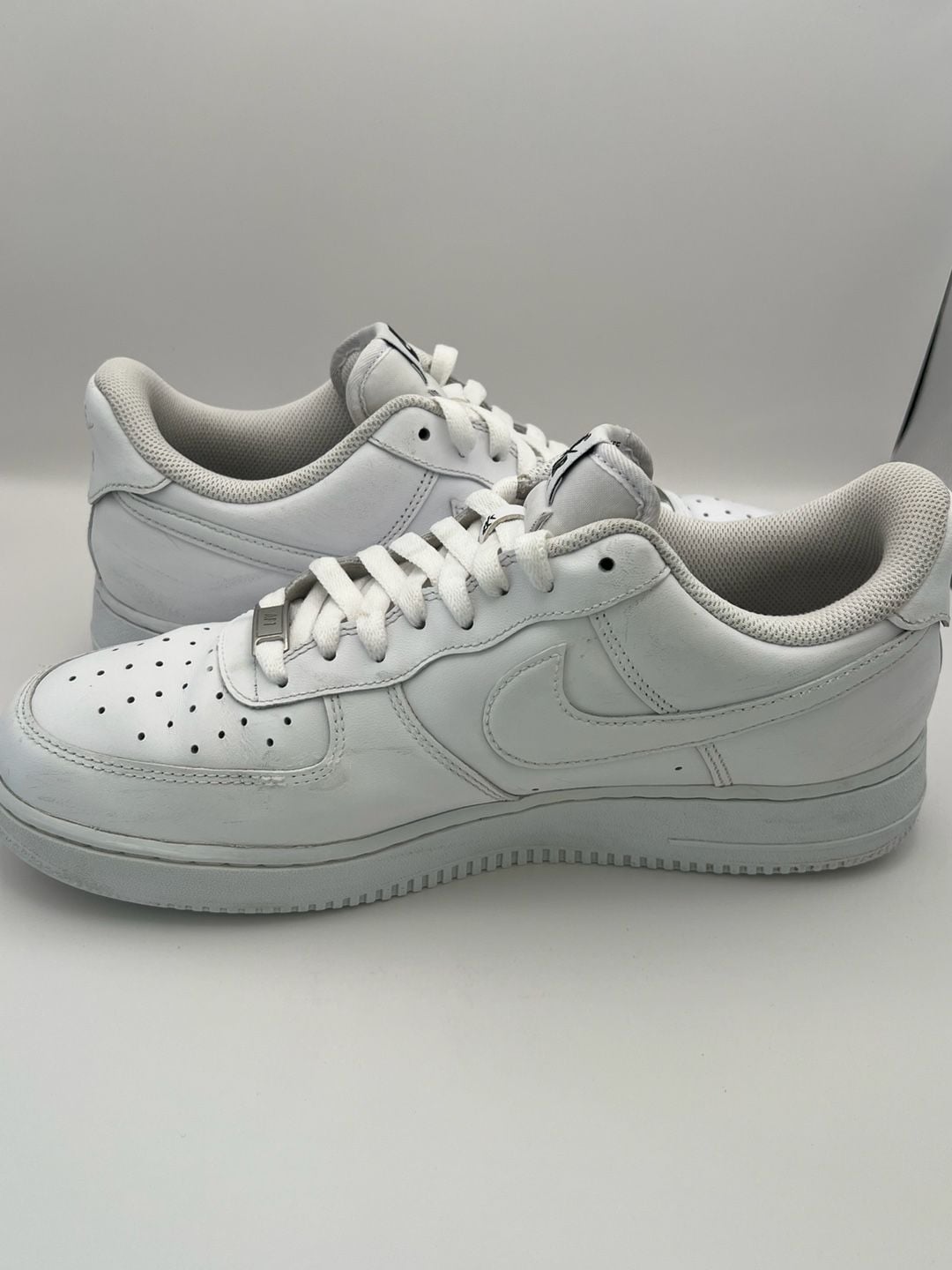 Nike Air Force 1 Low FlyEase Size 10 White Sneakers FD1146-100 12