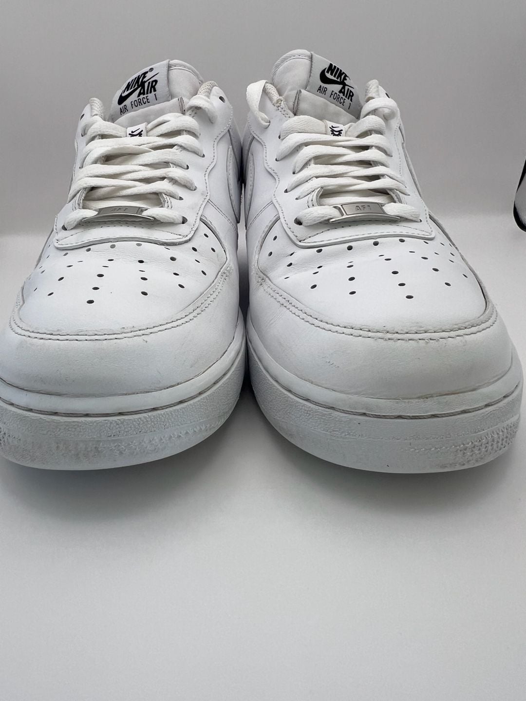Nike Air Force 1 Low FlyEase Size 10 White Sneakers FD1146-100 15