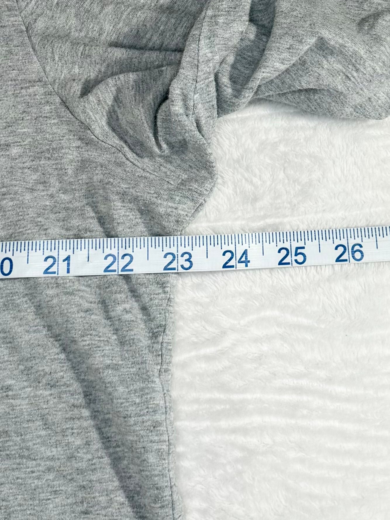 Johnny Was Long Sleeve V-Neck Layering T Shirt XL Gray Butterfly 7