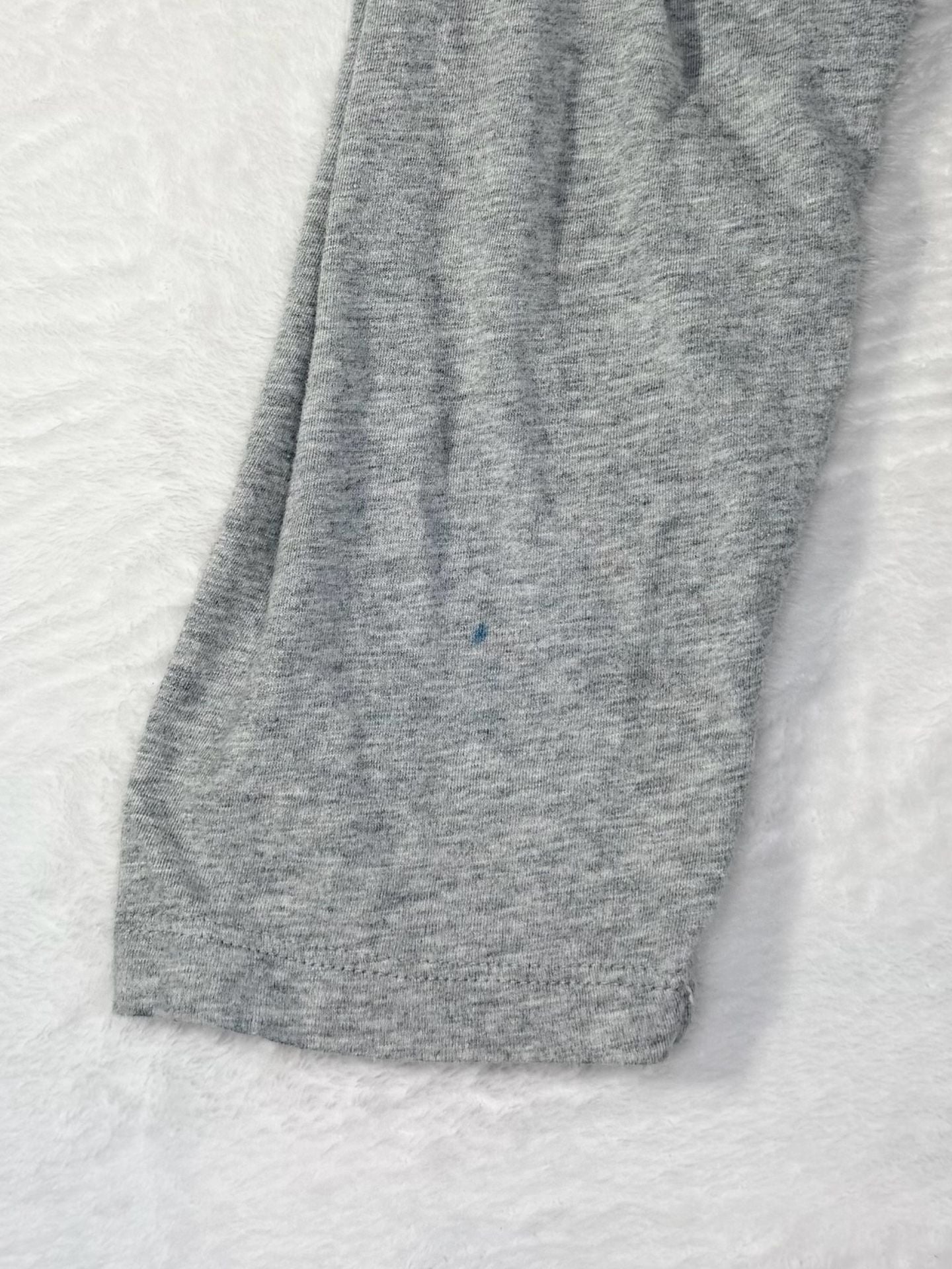 Johnny Was Long Sleeve V-Neck Layering T Shirt XL Gray Butterfly 9