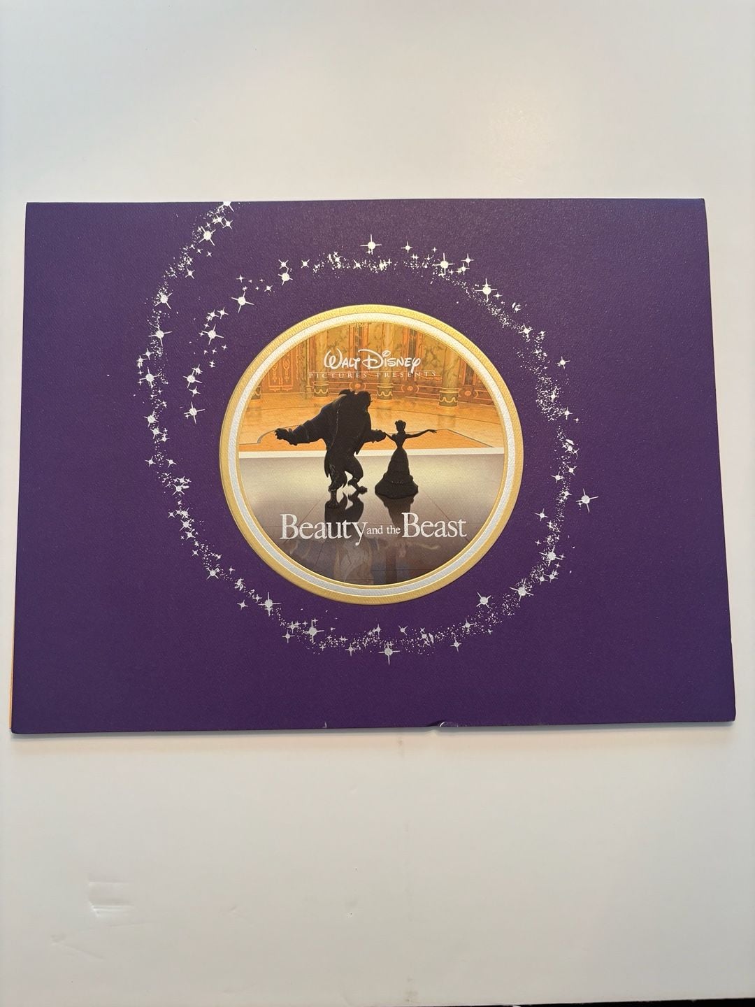 Disney Beauty and the Beast Lithograph Portfolio Set of 4 1