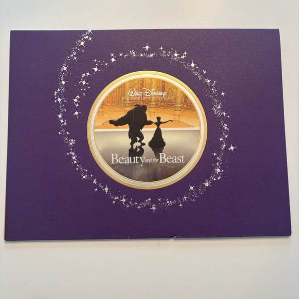 Disney Beauty and the Beast Lithograph Portfolio Set of 4