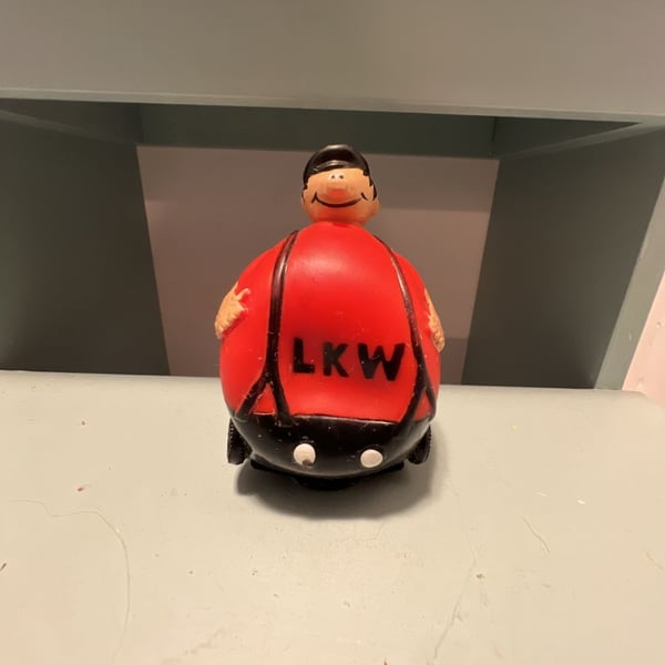 Lehmann Vintage LKW Fern Schnell Gut Driver Roly Poly Toy