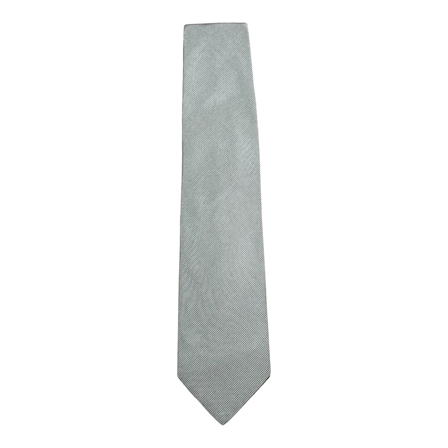 Altea Milano Stripe Neck Tie Grey 10