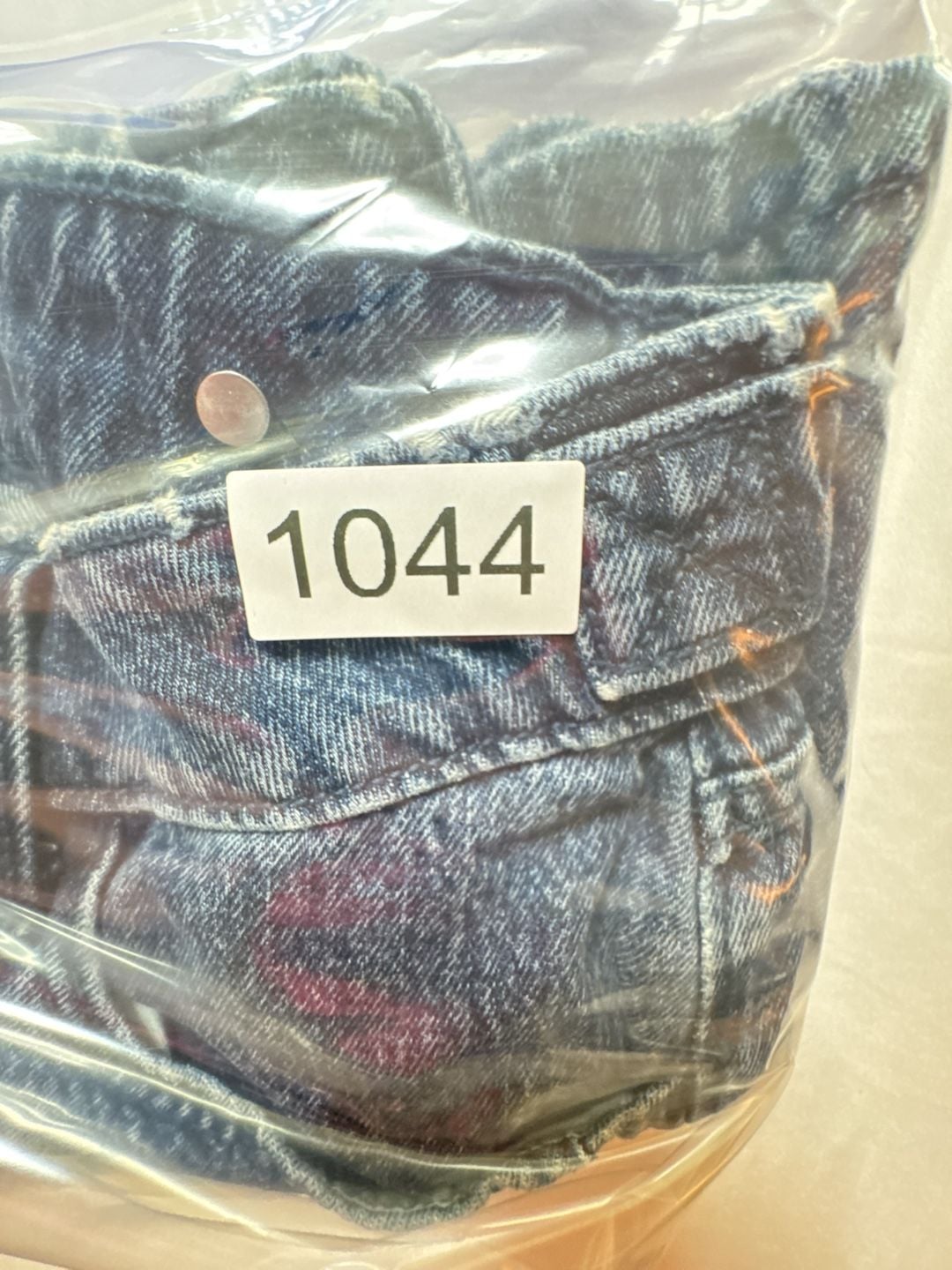 Hollister Low-Rise Baggy Jeans Size 000R W23 Blue Denim 6