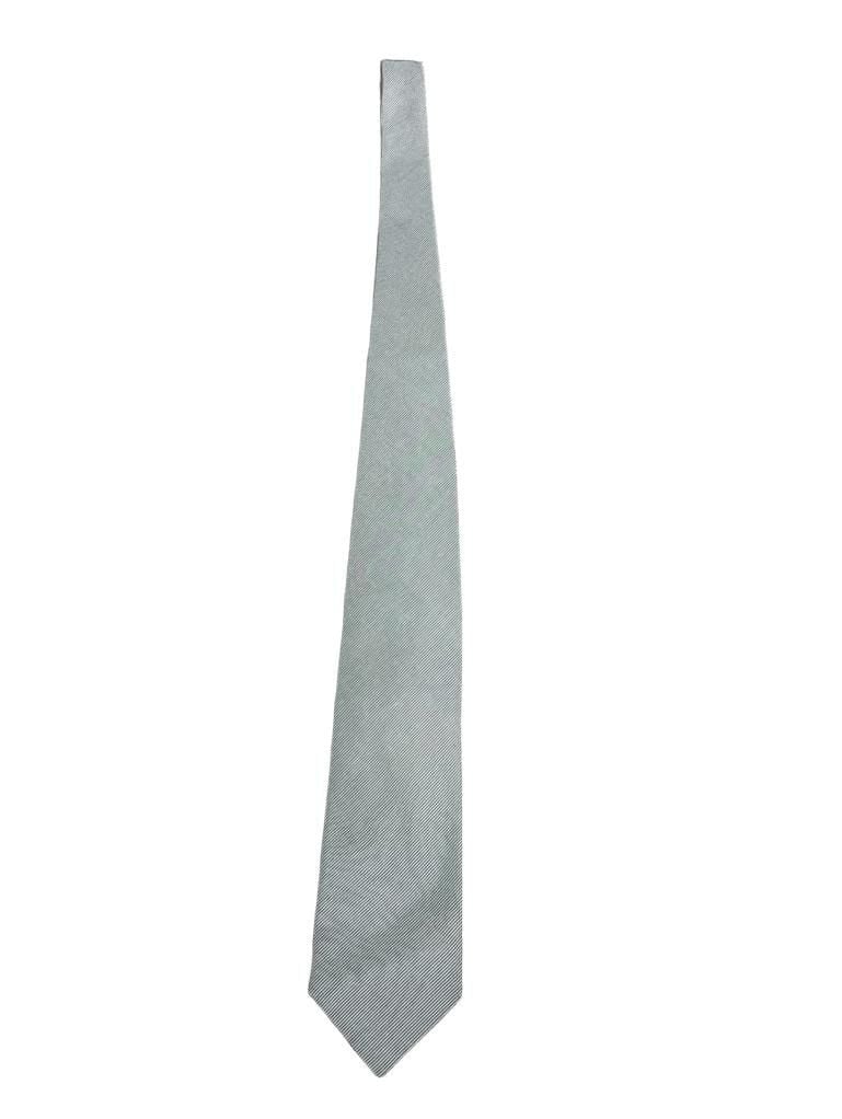 Altea Milano Stripe Neck Tie Grey 9
