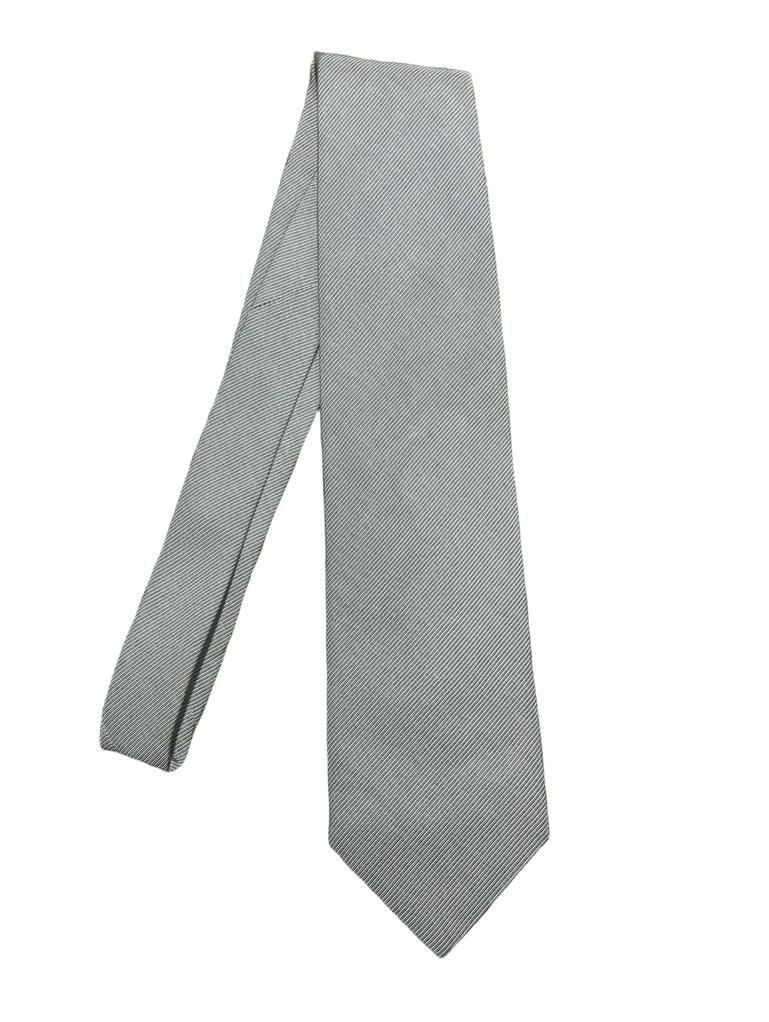 Altea Milano Stripe Neck Tie Grey 3