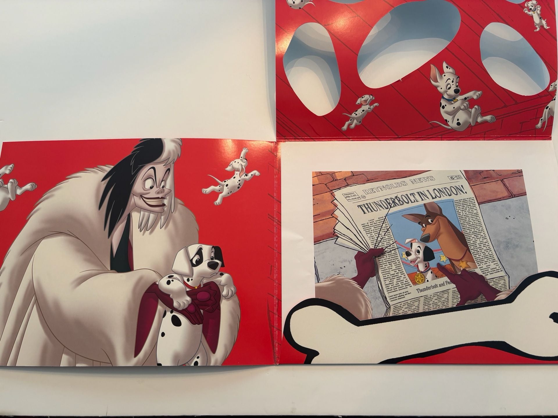 Disney 101 Dalmatians II Patch's London Adventure Lithograph Set 5