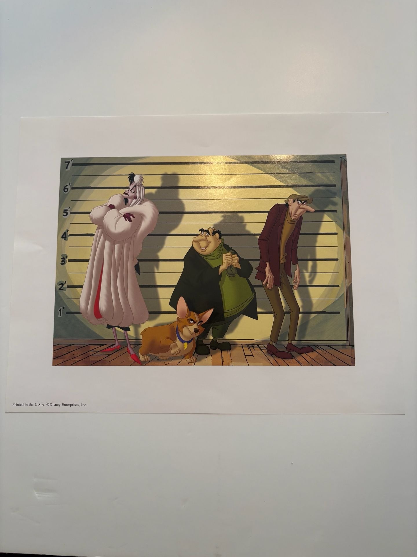 Disney 101 Dalmatians II Patch's London Adventure Lithograph Set 8