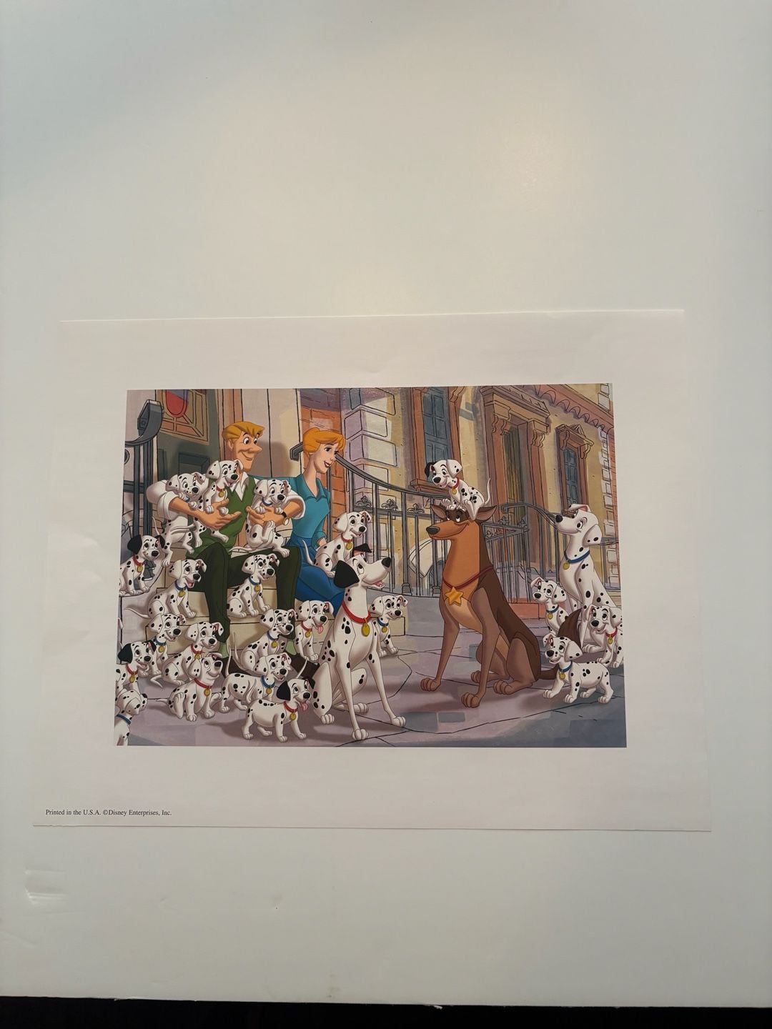 Disney 101 Dalmatians II Patch's London Adventure Lithograph Set 9