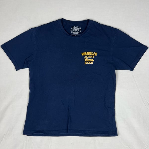 Wrangler X Coors Banquet Graphic T-Shirt Size M