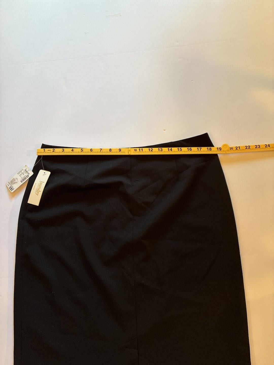 Vintage Laundry By Shelli Segal Pencil Skirt Size 14 Black 4