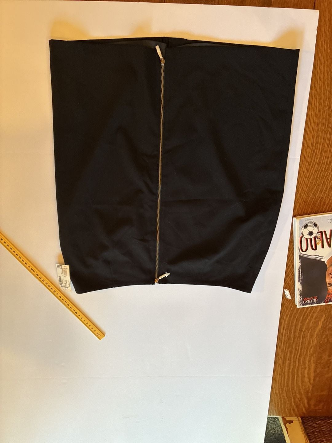 Vintage Laundry By Shelli Segal Pencil Skirt Size 14 Black 6