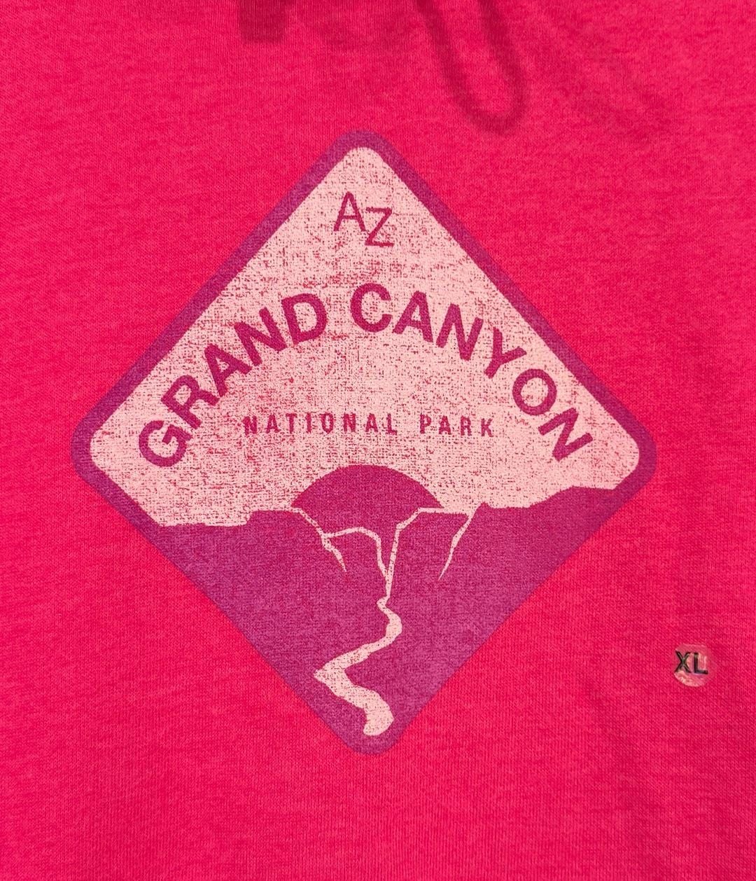 The North Face Grand Canyon Hoodie Size XL Pink National Park 4