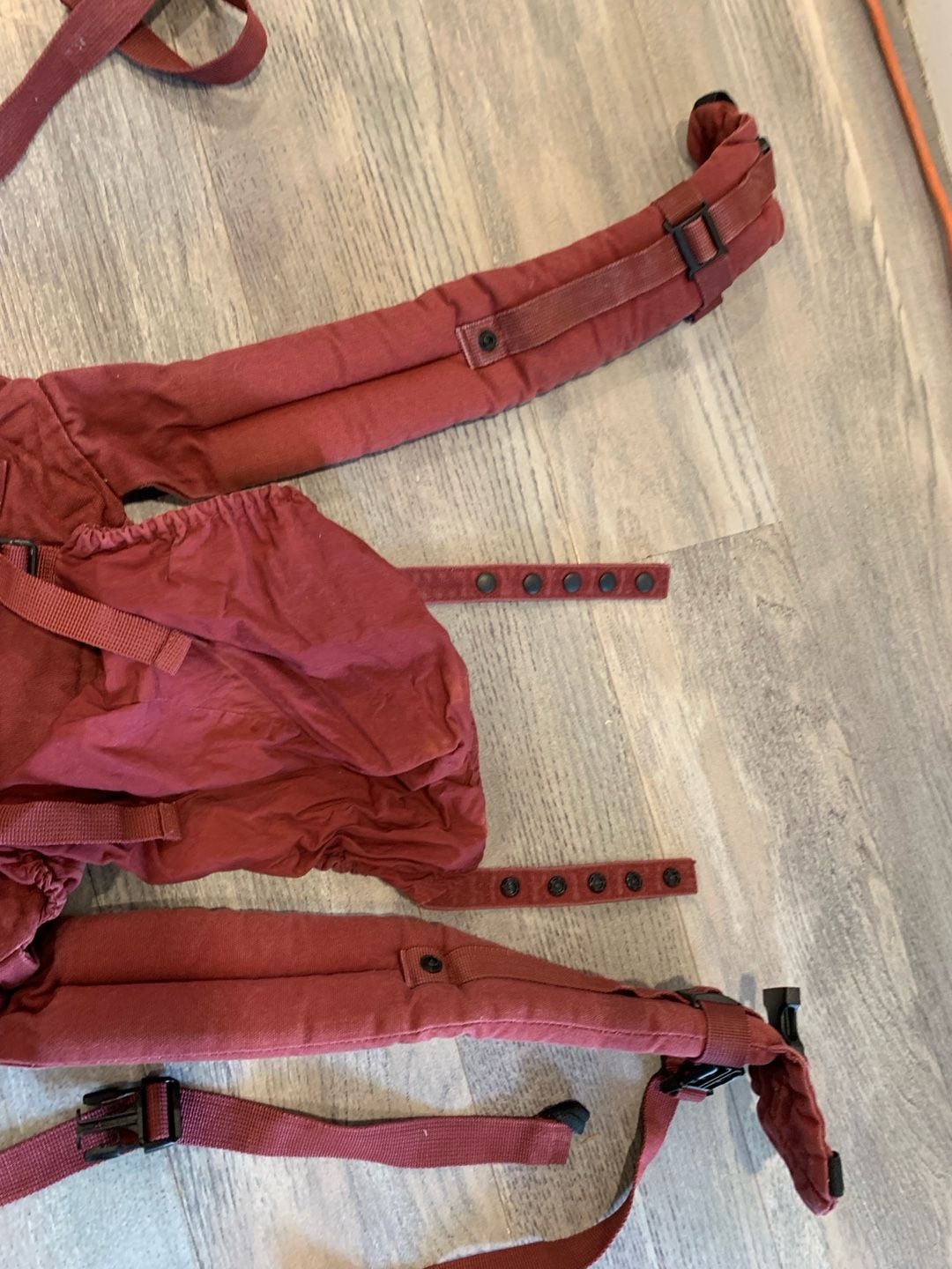 Ergobaby Original Baby Carrier Maroon Soft Structured 7