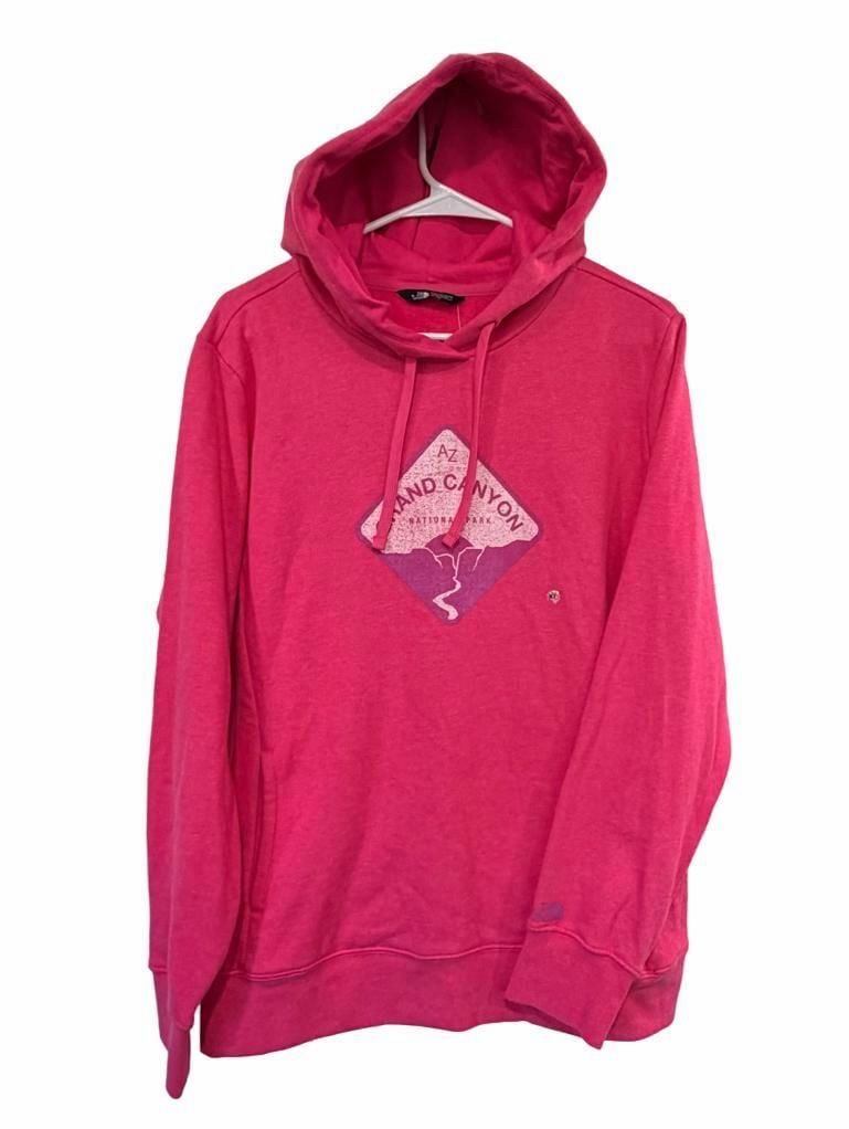 The North Face Grand Canyon Hoodie Size XL Pink National Park 2