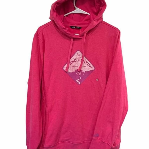 The North Face Grand Canyon Hoodie Size XL Pink National Park