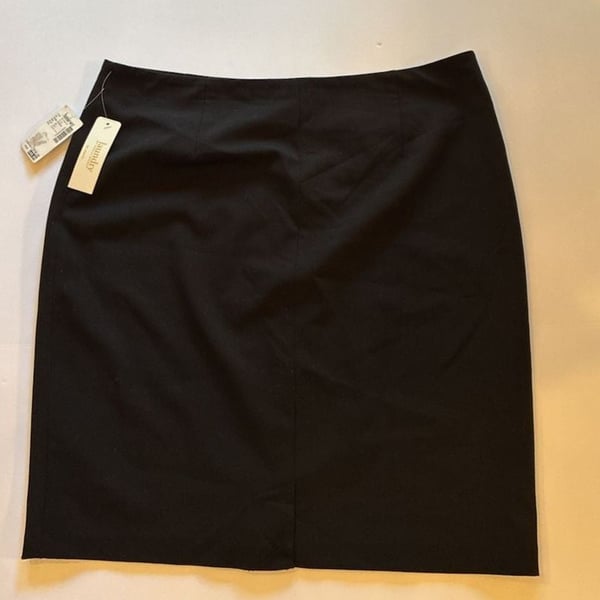 Vintage Laundry By Shelli Segal Pencil Skirt Size 14 Black