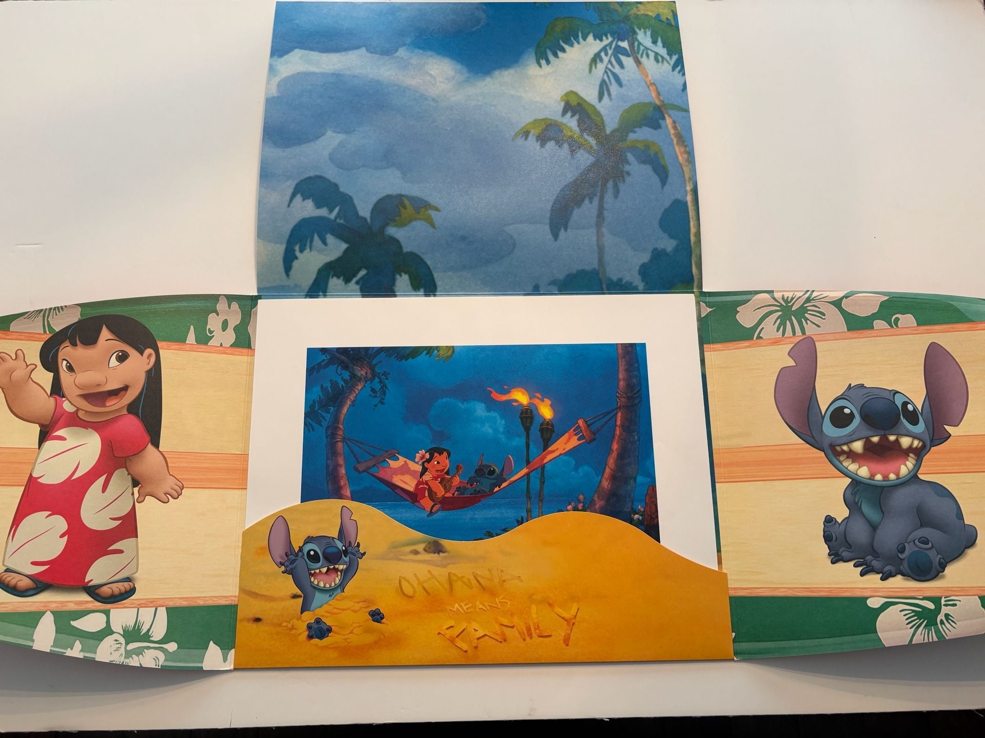 Disney Lilo & Stitch Lithograph Poster Print Set 3