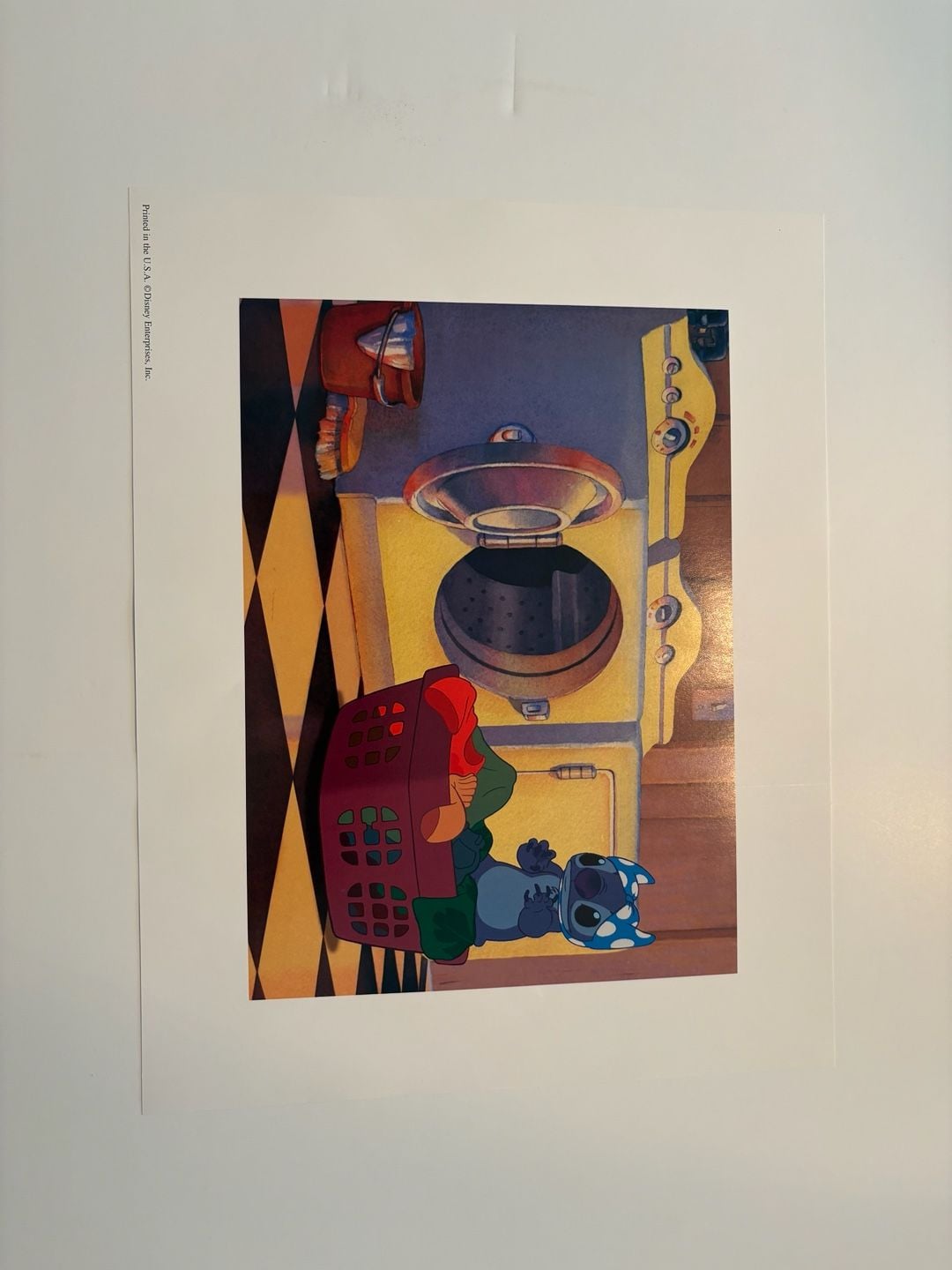 Disney Lilo & Stitch Lithograph Poster Print Set 7