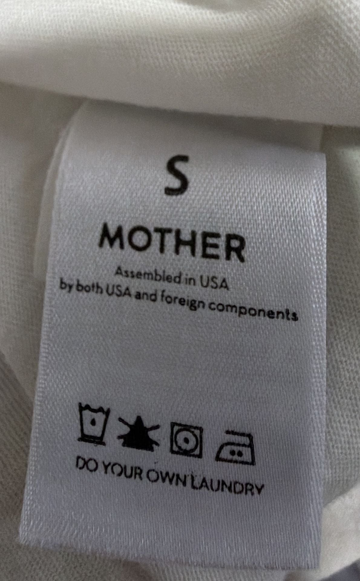 MOTHER Graphic T-Shirt Size S White A Llama Love 6