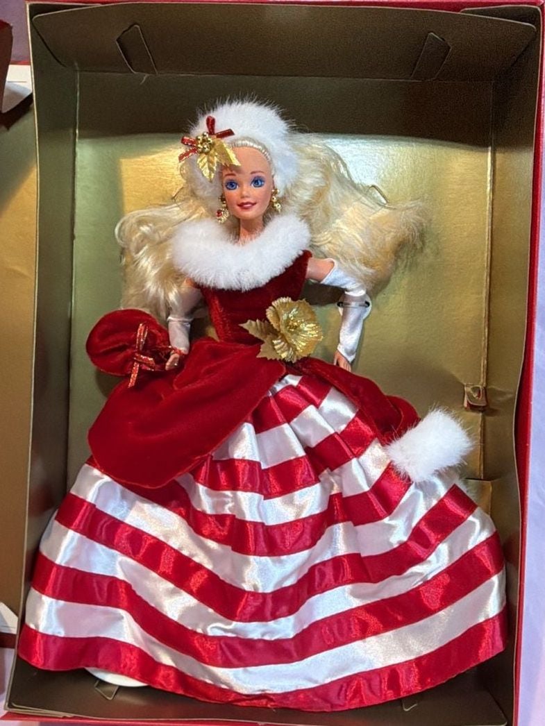 Mattel Peppermint Princess Barbie Doll The Winter Princess Collection 1