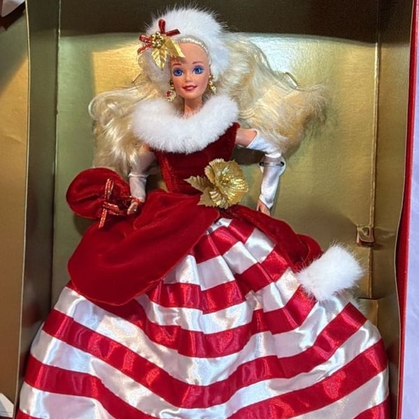 Mattel Peppermint Princess Barbie Doll The Winter Princess Collection
