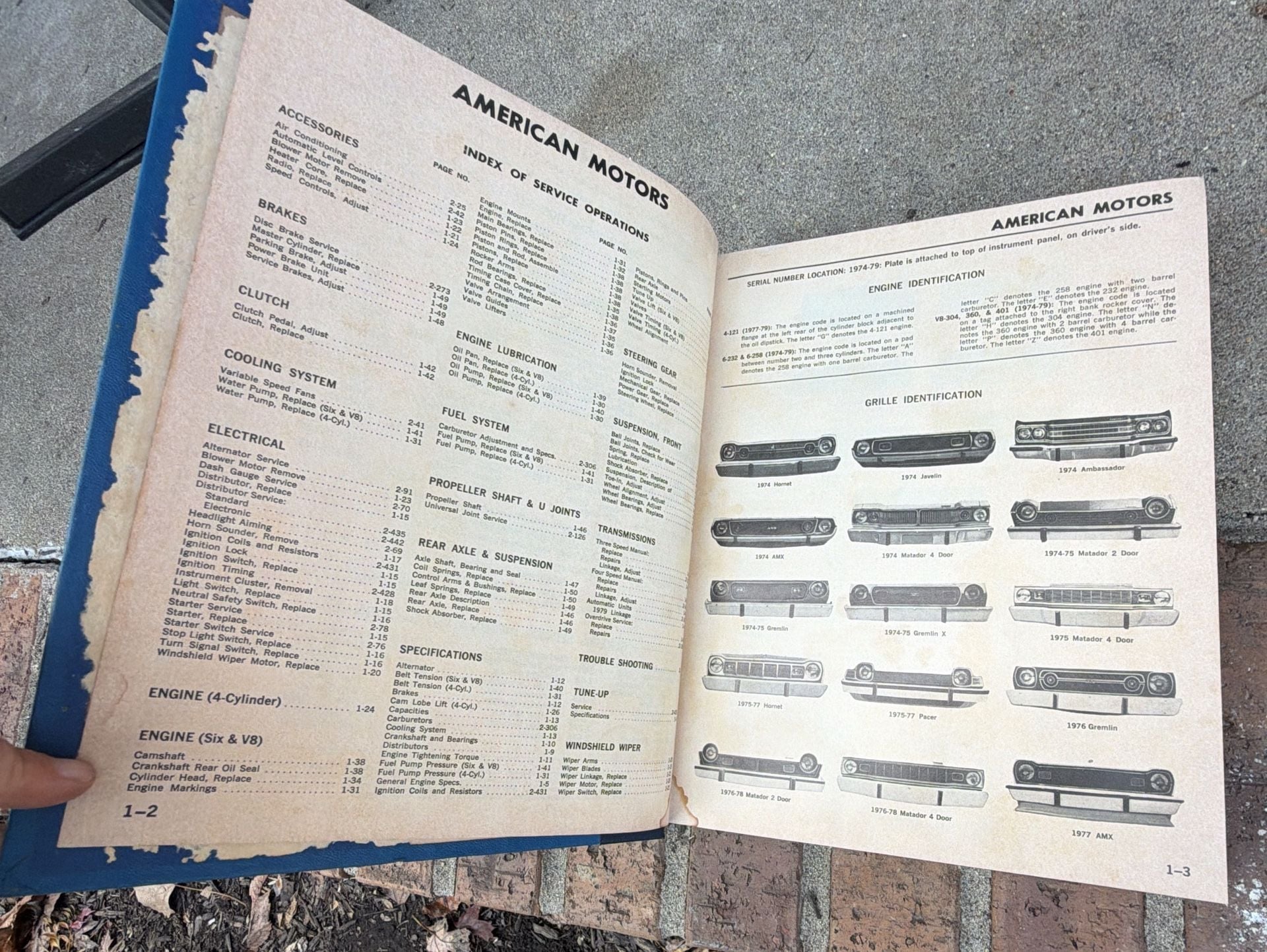 Motor Auto Repair Manual 1979 1974-1979 Models 2