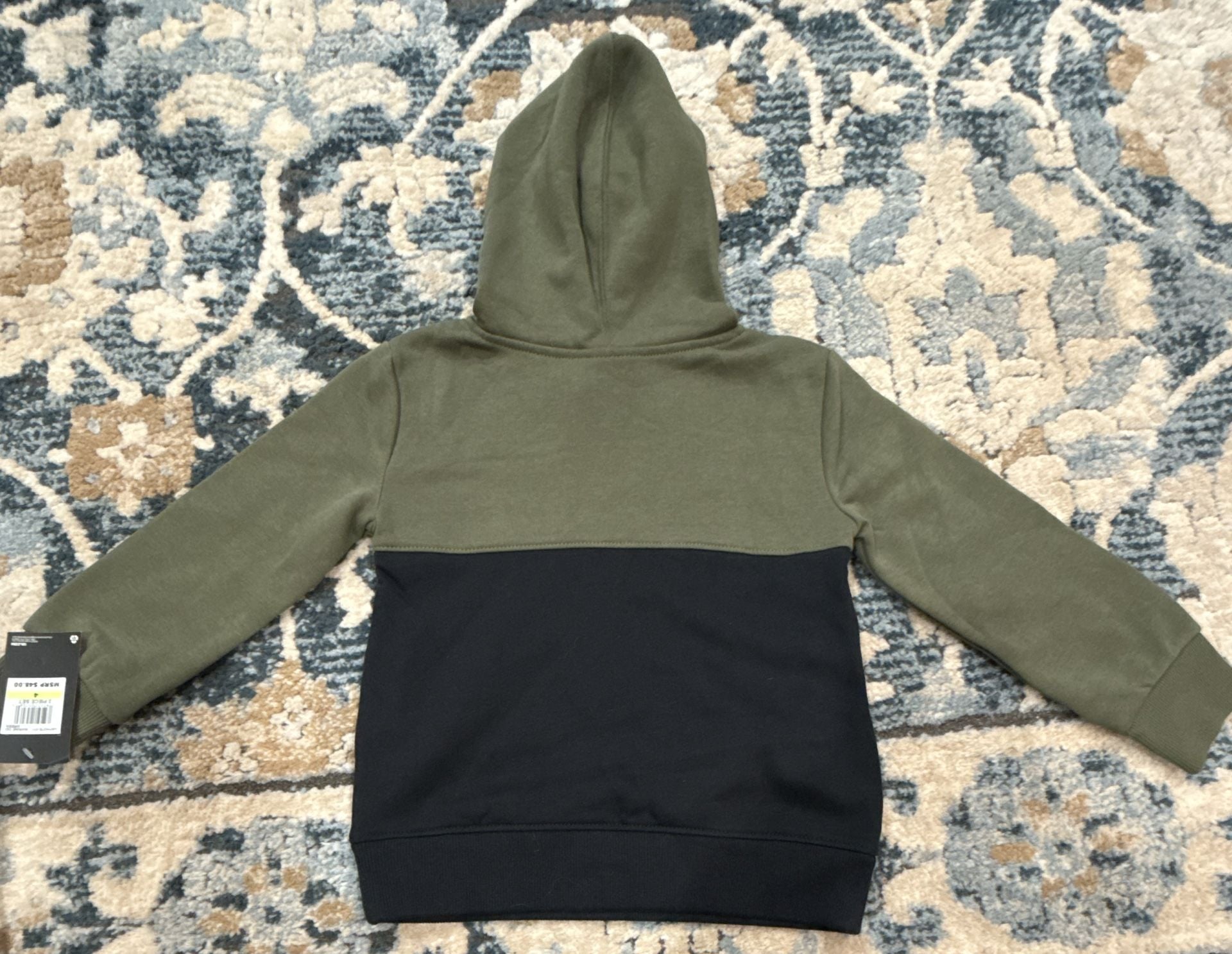 Under Armour 2-Piece Set Hoodie Size 4 Green Black 3
