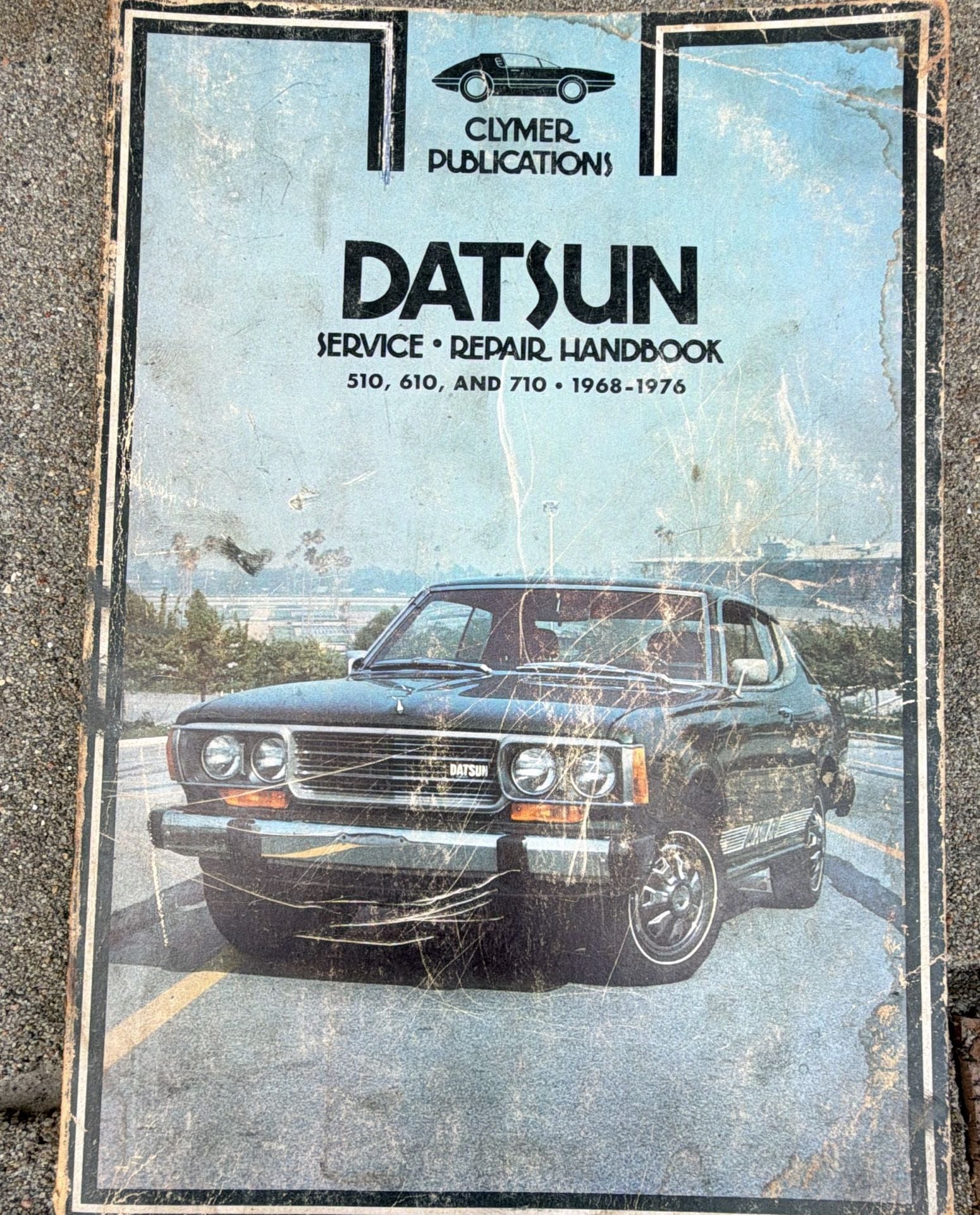 Clymer Datsun Service Repair Handbook 510 610 1