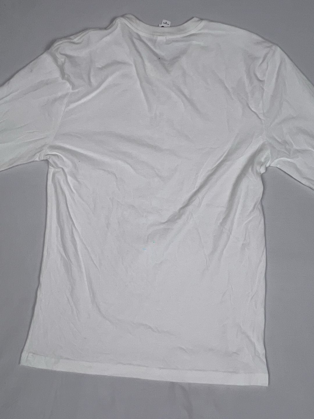 Next Level Apparel Divide Conquer Long Sleeve Size M White 3