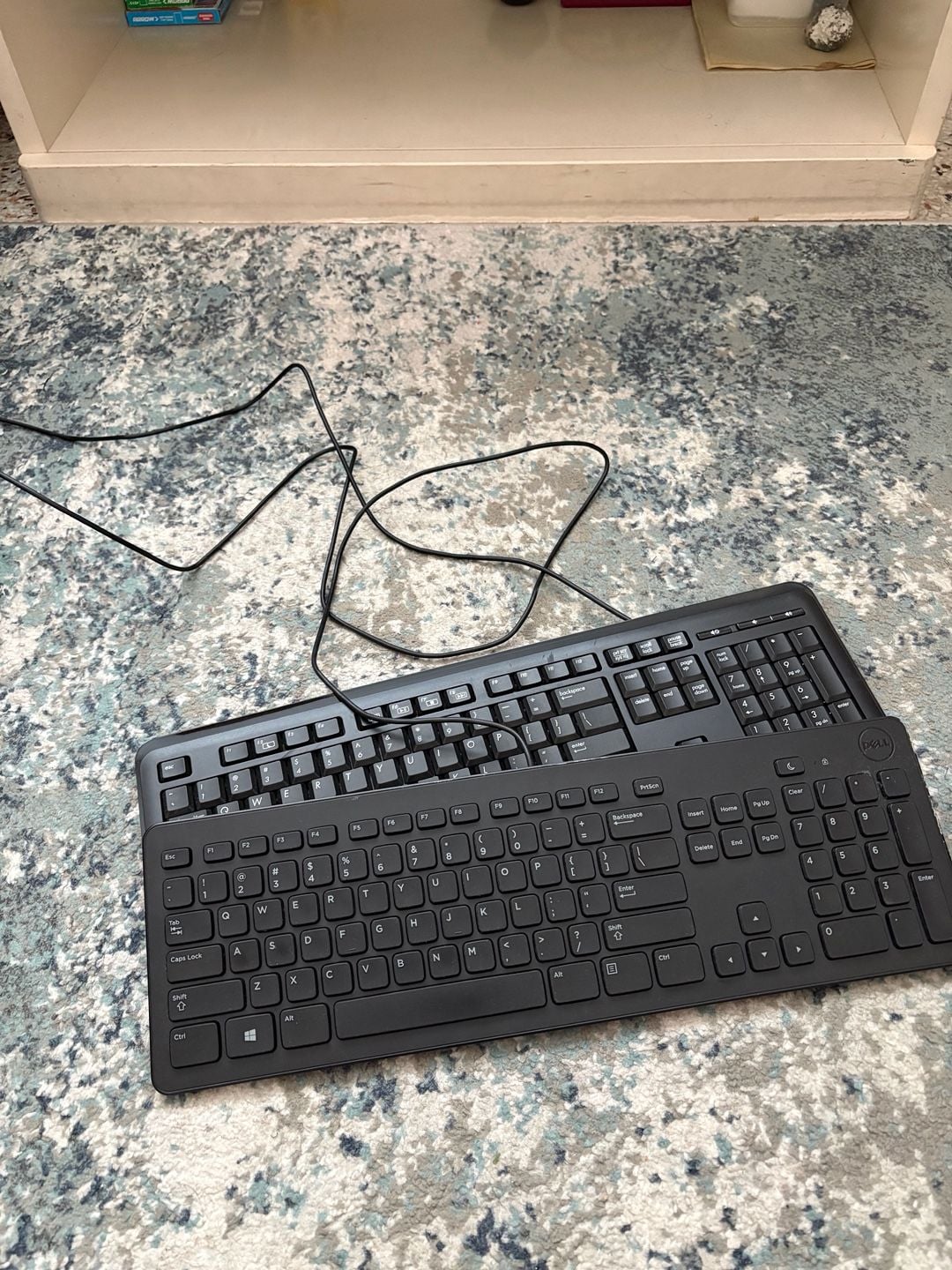 2 Full-Size Wired USB Keyboards — Dell + HP — Tested 1